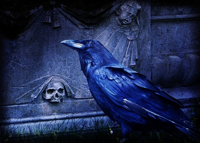 Raven at a Tomb