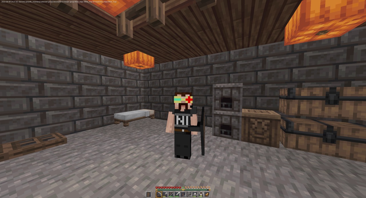 I recently created a modpack, but I put on some armor and noticed I got  another armor bar. What mod adds this? : r/feedthebeast