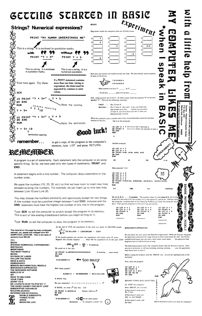 Coding sheets mark writes
